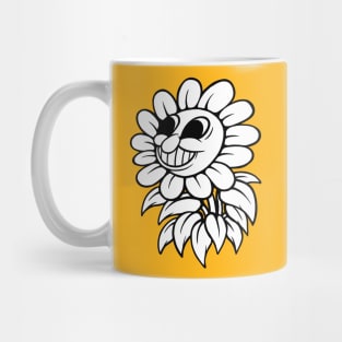 Happy Sentient Sunflower Mug